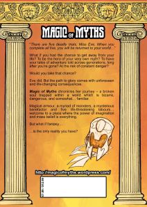 Magic of Myths: season one - back cover